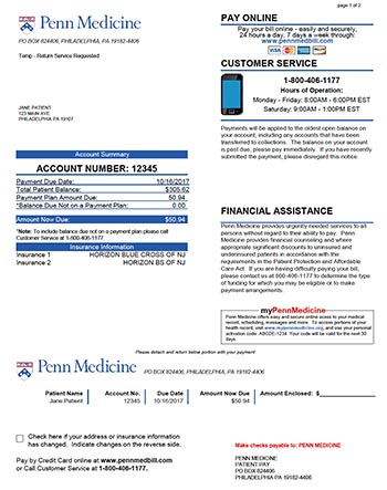 New Penn Medicine Bill